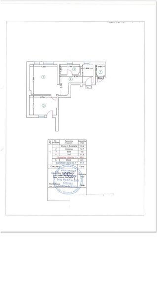 Berceni Arghezi Residence apartament cu 2 camere de vanzare